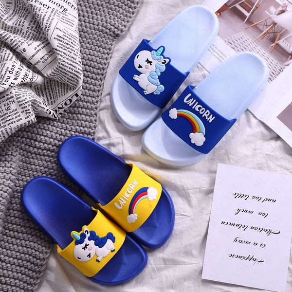 rainbow unicorn printed kids indoor slippers toddler summer boys girls home flip flops children bedroom shoes beach wear slippers d62306, Black;grey
rainbow unicorn printed kids indoor slippers toddler summer boys girls home flip flops children bedroom shoes beach wear slippers d62306, Black;grey