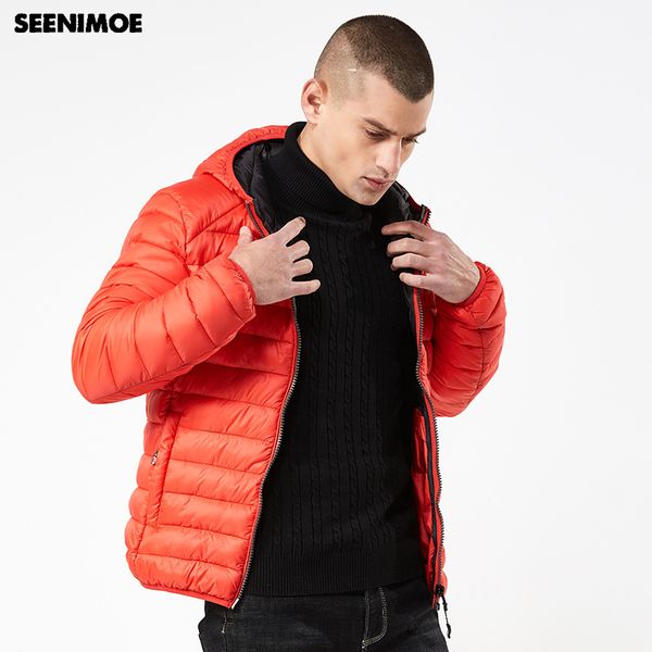 seenimoe white duck down jacket 2019 new ultralight men winter duck down coat outwear parkas waterproof winter overcoat, Black
seenimoe white duck down jacket 2019 new ultralight men winter duck down coat outwear parkas waterproof winter overcoat, Black