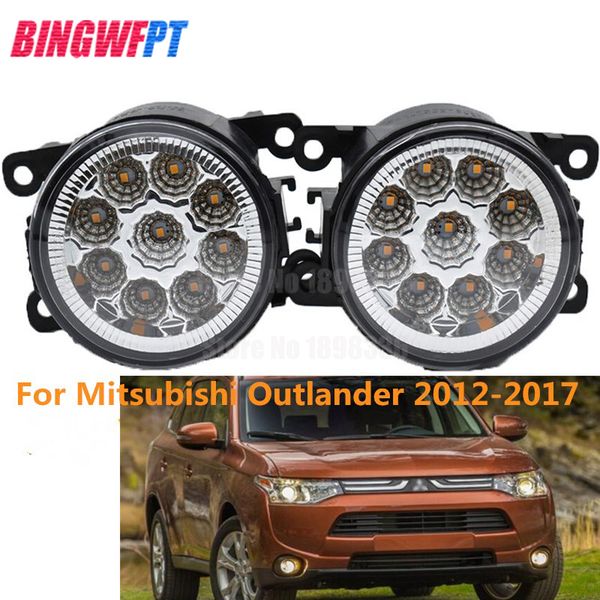2pcs car styling led front fog lights white yellow round bumper lamps for mitsubishi outlander 2012-2017
2pcs car styling led front fog lights white yellow round bumper lamps for mitsubishi outlander 2012-2017