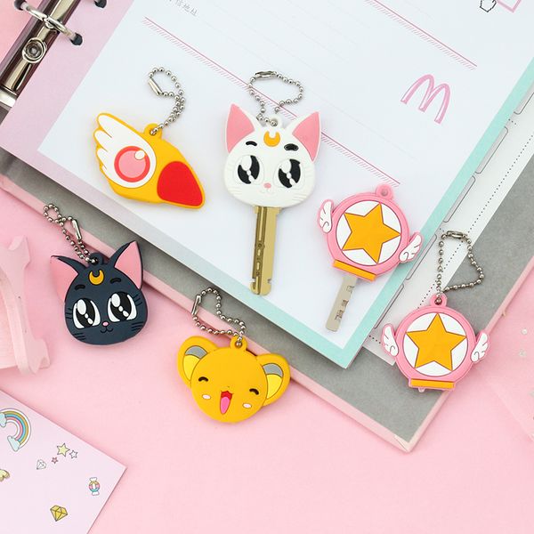 2 pcs/set new cartoon silicone protective key case cover for key control dust cover holder organizer home supplies
2 pcs/set new cartoon silicone protective key case cover for key control dust cover holder organizer home supplies