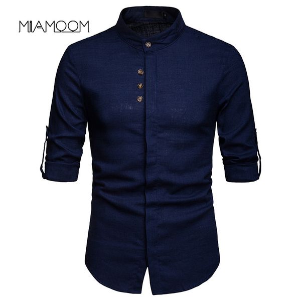 men's casual shirts miamoom business linen long-sleeve street wear, White;black
men's casual shirts miamoom business linen long-sleeve street wear, White;black