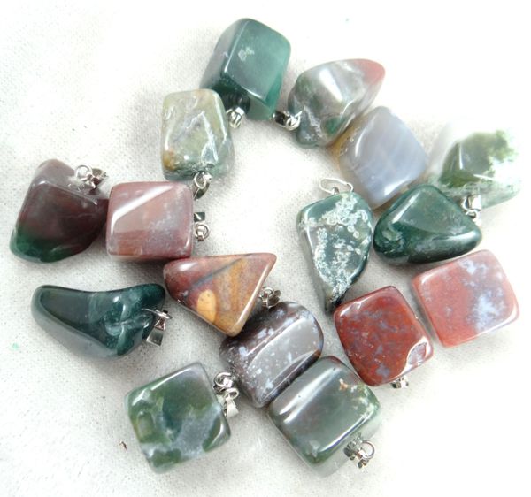 natural stone quartz crystal opal lapis india agates irregular shape pendants for diy jewelry necklaces accessories 50pcs, Silver
natural stone quartz crystal opal lapis india agates irregular shape pendants for diy jewelry necklaces accessories 50pcs, Silver