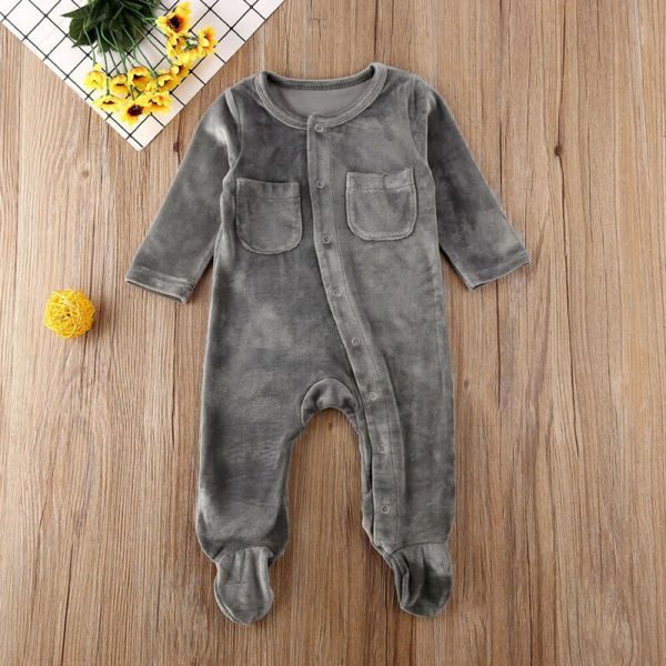 newborn infant baby girl boy romper clothes velvet solid long sleeve single breasted romper jumpsuit outfits, Blue
newborn infant baby girl boy romper clothes velvet solid long sleeve single breasted romper jumpsuit outfits, Blue
