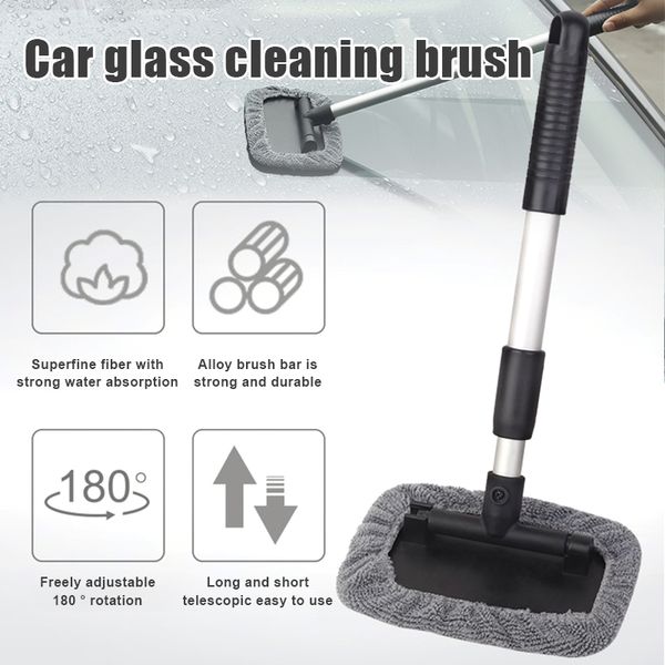 car windshield cleaner tool retractable handle rotating cleaning brush microfiber covers pads glass cleaner dxy88
car windshield cleaner tool retractable handle rotating cleaning brush microfiber covers pads glass cleaner dxy88