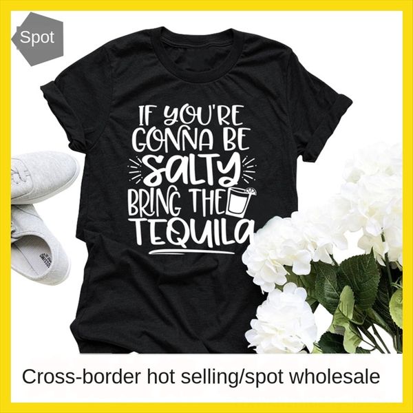 if you're gonna be sleeve clip loose short-sleeved round collar t-shirt if you're gonna be sleeve clip jacket loose short-sleeved, White
if you're gonna be sleeve clip loose short-sleeved round collar t-shirt if you're gonna be sleeve clip jacket loose short-sleeved, White