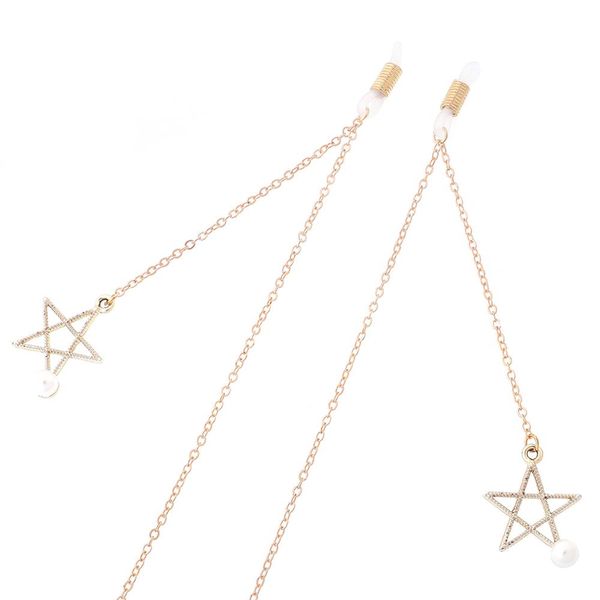 jgl0017 2020 latest design popular star shape drop glasses rope gold silver pearl pendant handmade glasses chain women jewelry
jgl0017 2020 latest design popular star shape drop glasses rope gold silver pearl pendant handmade glasses chain women jewelry