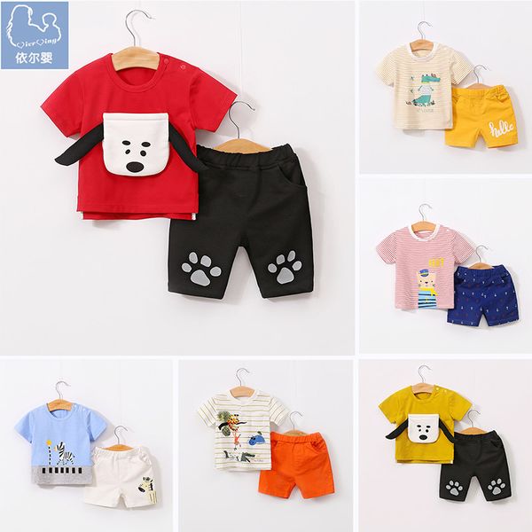 summer baby suit new-year-old baby casual fashion outfits men and women suit, Blue
summer baby suit new-year-old baby casual fashion outfits men and women suit, Blue