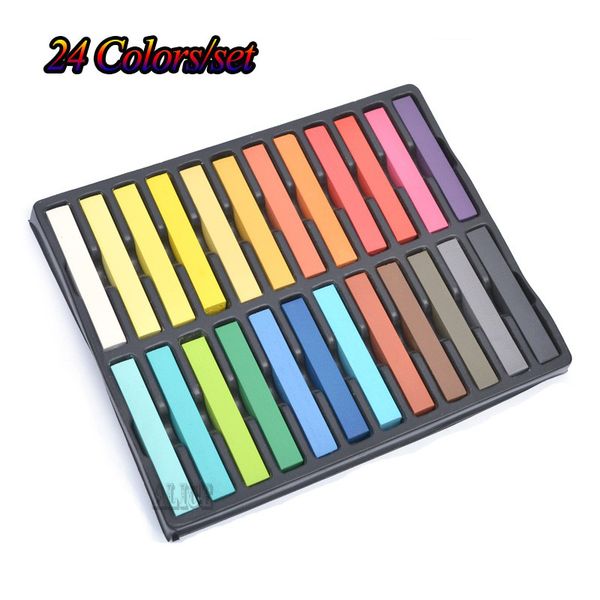 24 color hair chalk set soft crayons mungyo chalk pastels easy temporary hair dye pastel drawings
24 color hair chalk set soft crayons mungyo chalk pastels easy temporary hair dye pastel drawings