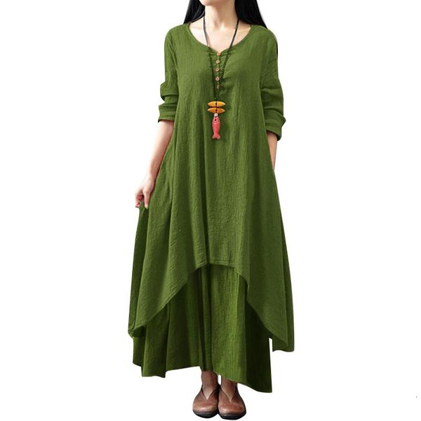 womens dresses women clothes fashion women casual loose dress long sleeve autumn oversized ladies dresses big size boho long maxi dress, Black;gray
womens dresses women clothes fashion women casual loose dress long sleeve autumn oversized ladies dresses big size boho long maxi dress, Black;gray