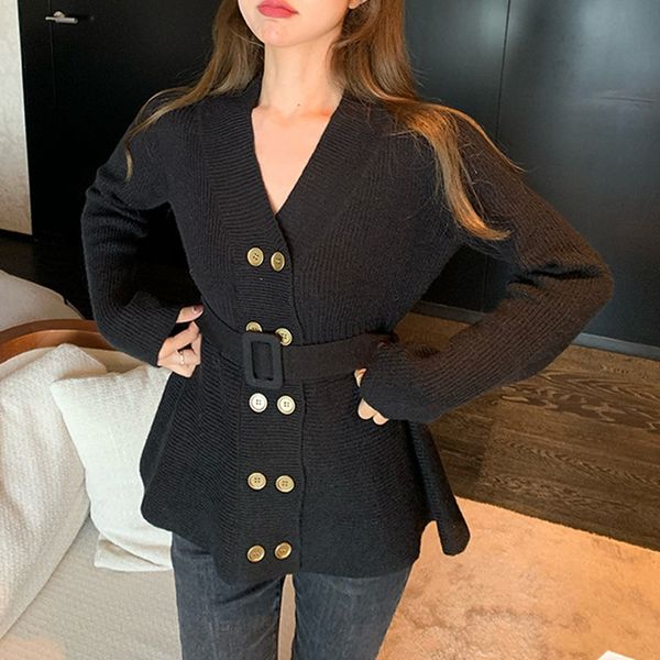 ricinina a line sweater women jumper long sleeve ruffles v neck sashes buttons knitted cardigan for women sweaters spring 2020, White
ricinina a line sweater women jumper long sleeve ruffles v neck sashes buttons knitted cardigan for women sweaters spring 2020, White