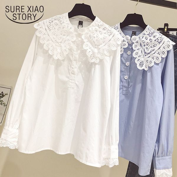 blusas mujer de moda 2019 long sleeve blouses women shirts lace doll collar women blouse shirt womens and blouses 1740 50, White
blusas mujer de moda 2019 long sleeve blouses women shirts lace doll collar women blouse shirt womens and blouses 1740 50, White