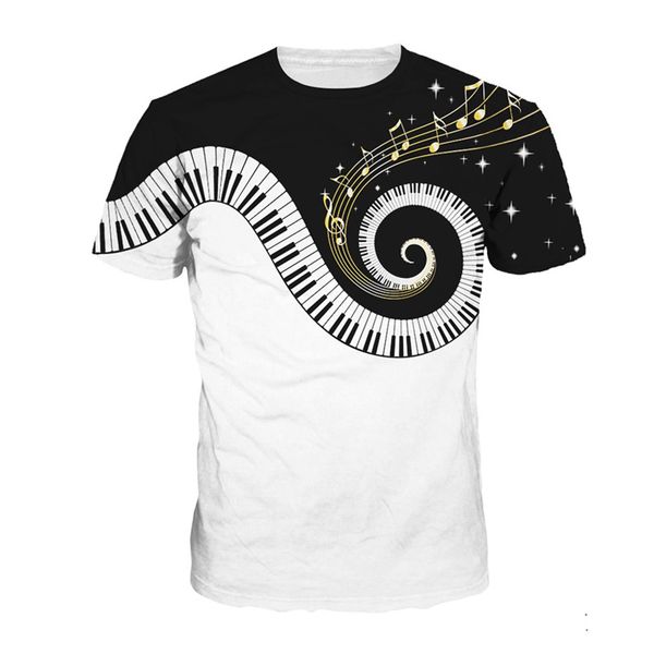 summer t shirt men funny piano music 3d print hip hop tee short sleeve o-neck t-shirt casual streetwear tshirts, White;black
summer t shirt men funny piano music 3d print hip hop tee short sleeve o-neck t-shirt casual streetwear tshirts, White;black