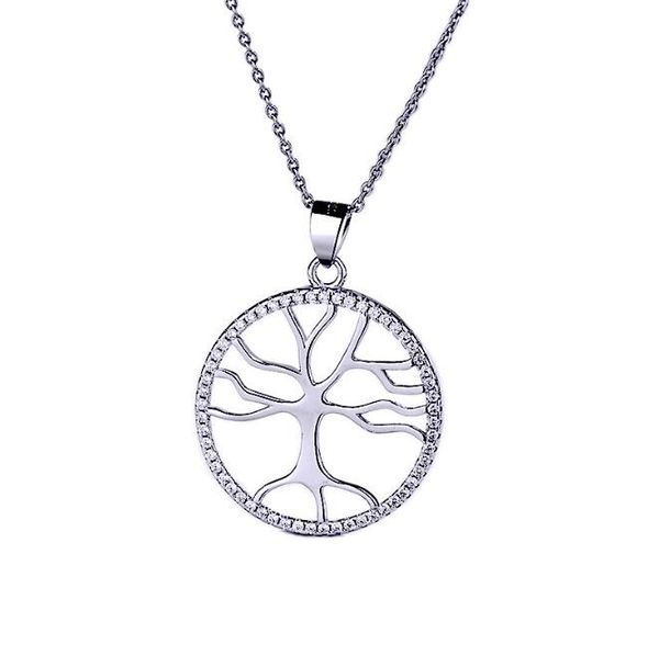 fashion wholesale luxury 925 sterling silver tree of life circle pendant for women wedding engagement pendant necklace wholesale & retail
fashion wholesale luxury 925 sterling silver tree of life circle pendant for women wedding engagement pendant necklace wholesale & retail