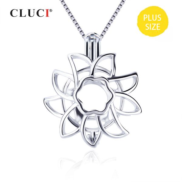 cluci 925 sterling silver charms pendant for women jewelry popular big flower cage pendant locket for 10-14mm pearl
cluci 925 sterling silver charms pendant for women jewelry popular big flower cage pendant locket for 10-14mm pearl