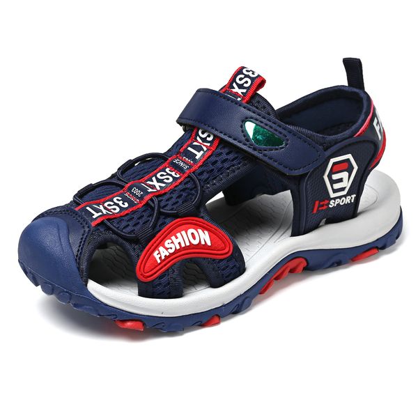 2019 summer new style boys outdoor beach sandals mesh breathable kids sandals children's closed toe sandal shoes quick dry, Black
2019 summer new style boys outdoor beach sandals mesh breathable kids sandals children's closed toe sandal shoes quick dry, Black