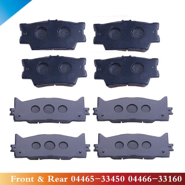 capqx 2pcs передние задние тормозные колодки 04465-33450 04466-33160 для camry 2006 2007 es240 / es350 hybrid 2006 2007
capqx 2pcs передние задние тормозные колодки 04465-33450 04466-33160 для camry 2006 2007 es240 / es350 hybrid 2006 2007