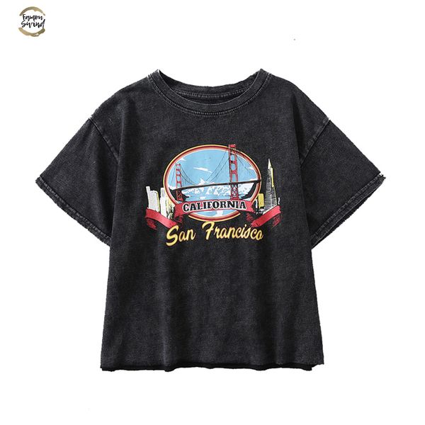 vintage fashion women harajuku old washed o neck t shirt fashion crop print short cotton nice short sleeve t shirt, White
vintage fashion women harajuku old washed o neck t shirt fashion crop print short cotton nice short sleeve t shirt, White