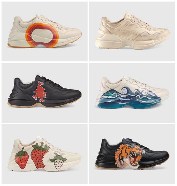 2019 casual shoes dad sneaker paris fashion luxury designer women shoe platform sports strawberry wave mouth tiger web print with box, Black
2019 casual shoes dad sneaker paris fashion luxury designer women shoe platform sports strawberry wave mouth tiger web print with box, Black