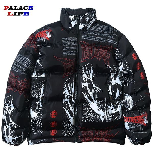 parka down jacket japanese cartoon graffiti print men/women harajuku winter thick parkas streetwear warm jackets, Black
parka down jacket japanese cartoon graffiti print men/women harajuku winter thick parkas streetwear warm jackets, Black