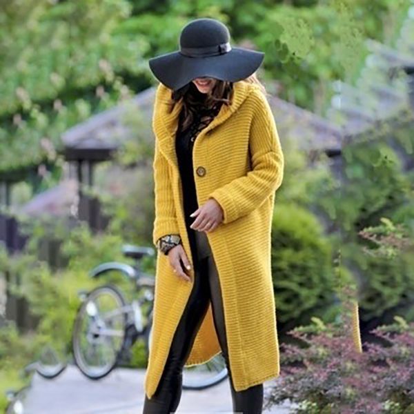 oeak women's long casual coat hooded warm knit sweater solid color open women's cotton coatwomen's long-sleeved sweater 2019, Tan;black
oeak women's long casual coat hooded warm knit sweater solid color open women's cotton coatwomen's long-sleeved sweater 2019, Tan;black