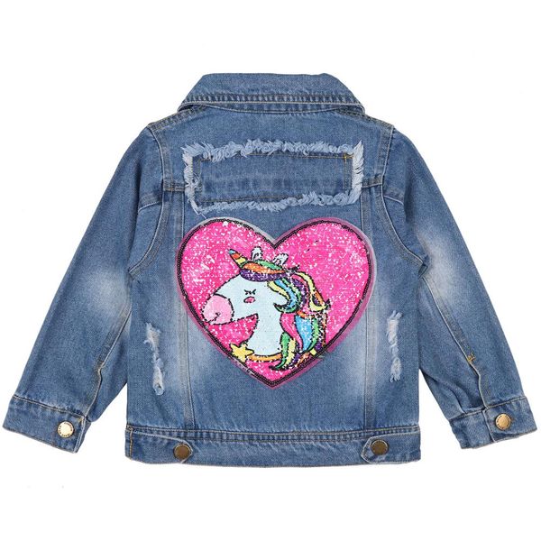 unicorn denim jacket for fashion girls long sleeve coat children autumn clothing outwear birthday jacket, Blue;gray
unicorn denim jacket for fashion girls long sleeve coat children autumn clothing outwear birthday jacket, Blue;gray