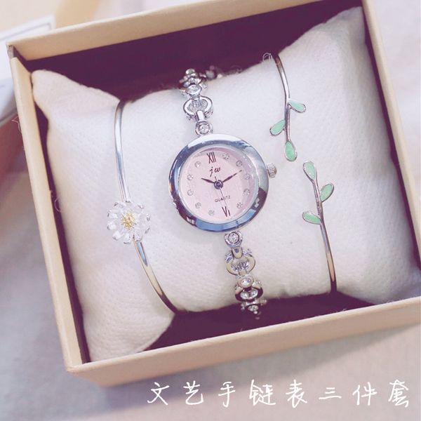 2020 ladies bracelet set watches gentle women small dial stainless steel watch casual dress girl clock, Slivery;brown
2020 ladies bracelet set watches gentle women small dial stainless steel watch casual dress girl clock, Slivery;brown