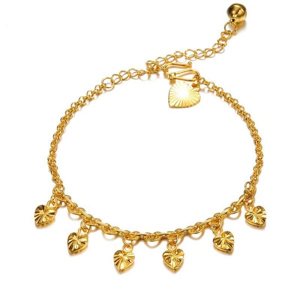 heart anklet summer beach chain 18k yellow gold filled charm womens foot chain gift, Red;blue
heart anklet summer beach chain 18k yellow gold filled charm womens foot chain gift, Red;blue
