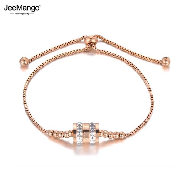 jeemango original design cz crystal charm bracelets jewelry for women rose gold stainless steel snake chain bracelet jb19098, Golden;silver
jeemango original design cz crystal charm bracelets jewelry for women rose gold stainless steel snake chain bracelet jb19098, Golden;silver