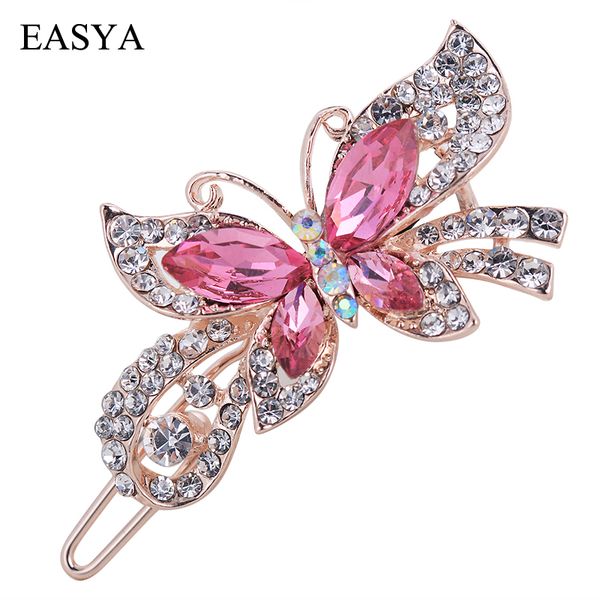easya mutlicolor elegant rhinestone butterfly barrettes hair clips amazing crystal hair pins for women and girls, Golden;white
easya mutlicolor elegant rhinestone butterfly barrettes hair clips amazing crystal hair pins for women and girls, Golden;white