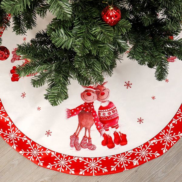 48-inch christmas tree skirt large sized invisible nylon clasp design xmas tree apron holiday decorations
48-inch christmas tree skirt large sized invisible nylon clasp design xmas tree apron holiday decorations