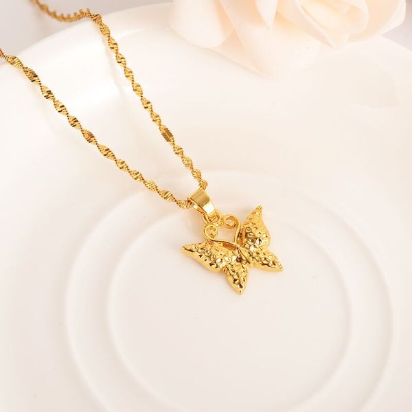 cute butterfly real fine solid gold finish jewelry sets pendant necklace earrings necklace earring set, Silver
cute butterfly real fine solid gold finish jewelry sets pendant necklace earrings necklace earring set, Silver