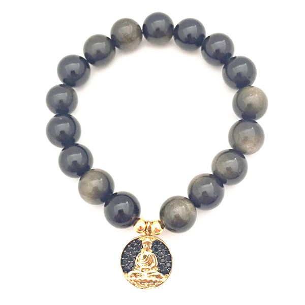 wholesale 10 mm golden obsidian mens buddha charm bracelet new design yoga mala wrist bracelet positive energy gift for him, Golden;silver
wholesale 10 mm golden obsidian mens buddha charm bracelet new design yoga mala wrist bracelet positive energy gift for him, Golden;silver
