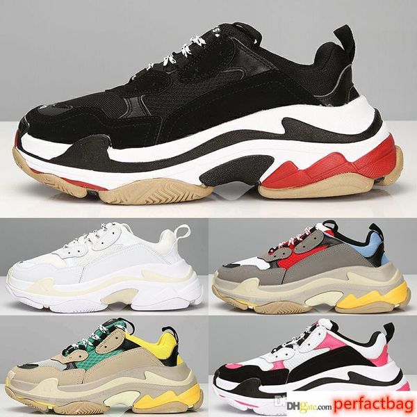 2019 paris triple-s sneakers fashion luxury designer shoes mens womens casual shoes leather patchwork outdoor sport boots size 36-45, Black
2019 paris triple-s sneakers fashion luxury designer shoes mens womens casual shoes leather patchwork outdoor sport boots size 36-45, Black