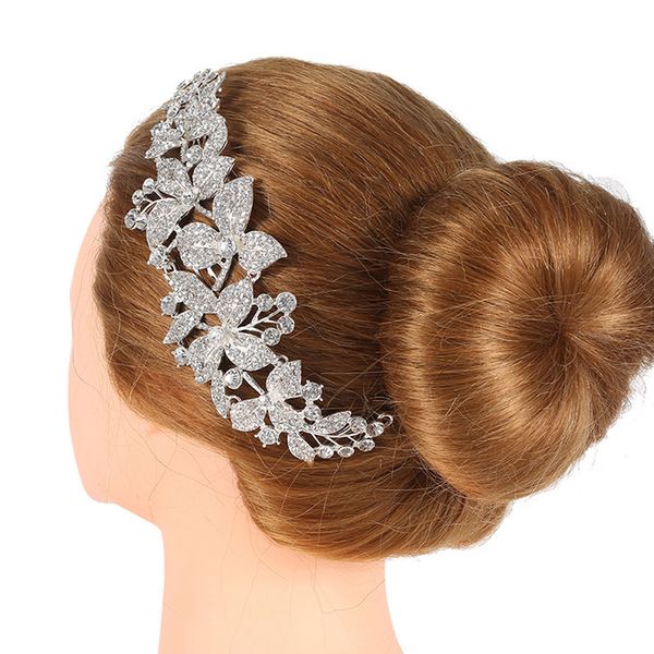luxury crystal bridal hair comb clip flower rhinestone hair combs wedding hair accessories bride headwear headpiece head jewelry, White;golden
luxury crystal bridal hair comb clip flower rhinestone hair combs wedding hair accessories bride headwear headpiece head jewelry, White;golden