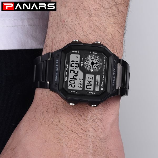 brand watch men sport relogio masculino digital watches chronograph waterproof watch stainless wristwatches male clock 2019, Slivery;brown
brand watch men sport relogio masculino digital watches chronograph waterproof watch stainless wristwatches male clock 2019, Slivery;brown