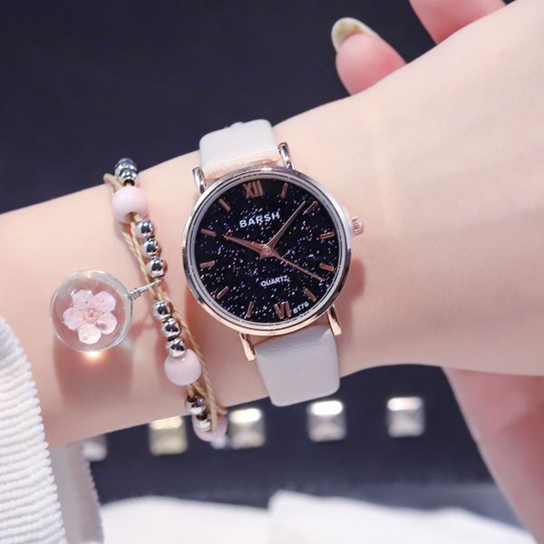 starry sky watches exquisite simple style women small fashion quartz leather ladies watch brand elegant girl bracelet watch, Slivery;brown
starry sky watches exquisite simple style women small fashion quartz leather ladies watch brand elegant girl bracelet watch, Slivery;brown