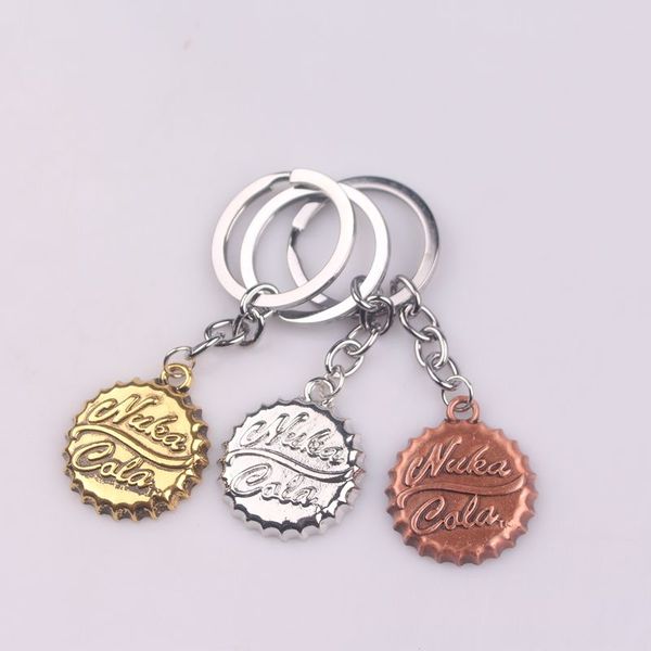 nuka cola bottle cap metal keychains men women jewelry car keyring holder keyring pendant 3 color for choosing dropshipping, Silver
nuka cola bottle cap metal keychains men women jewelry car keyring holder keyring pendant 3 color for choosing dropshipping, Silver