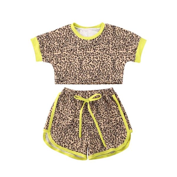 clothing sets 0-5y summer lovely infant baby girls clothes leopard print short sleeve t shirts +shorts 2pcs, White
clothing sets 0-5y summer lovely infant baby girls clothes leopard print short sleeve t shirts +shorts 2pcs, White