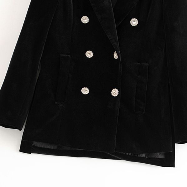 malina jewelry double breasted blazers women fashion notched velvet jackets women elegant long sleeve suits female ladies lr, White;black
malina jewelry double breasted blazers women fashion notched velvet jackets women elegant long sleeve suits female ladies lr, White;black
