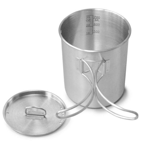 foldable portable hanging pot mug lid coffee handle water cup picnic cooking outdoor camping stainless steel hook
foldable portable hanging pot mug lid coffee handle water cup picnic cooking outdoor camping stainless steel hook