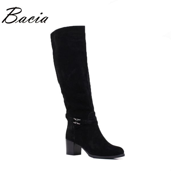 bacia winter boots for women genuine leather sheep suede boots wool fur & short plush rubber soles russian warm shoes 2016 vb077, Black
bacia winter boots for women genuine leather sheep suede boots wool fur & short plush rubber soles russian warm shoes 2016 vb077, Black