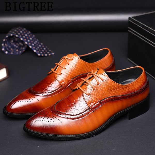 mens dress shoes men shoes classic croco brogue men 2019 zapatos de hombre de vestir formal brogues big size 37-48, Black
mens dress shoes men shoes classic croco brogue men 2019 zapatos de hombre de vestir formal brogues big size 37-48, Black