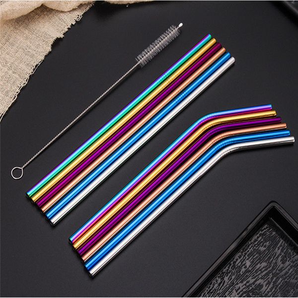 colorful stainless steel straws straight bent straws rainbow eco friendly bar drinking tools straw metal stainless steel straw cmp01-4
colorful stainless steel straws straight bent straws rainbow eco friendly bar drinking tools straw metal stainless steel straw cmp01-4
