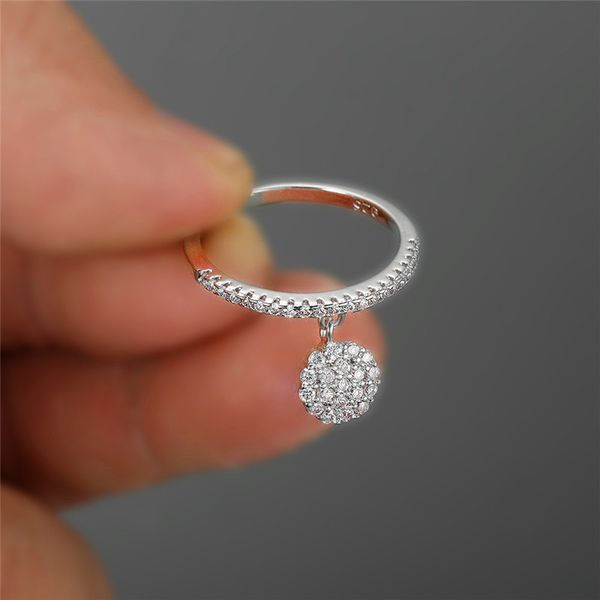 rongxing girls cute crystal stone dangle rings for women wedding bands 925 silver yellow gold color white round zircon thin ring, Slivery;golden
rongxing girls cute crystal stone dangle rings for women wedding bands 925 silver yellow gold color white round zircon thin ring, Slivery;golden