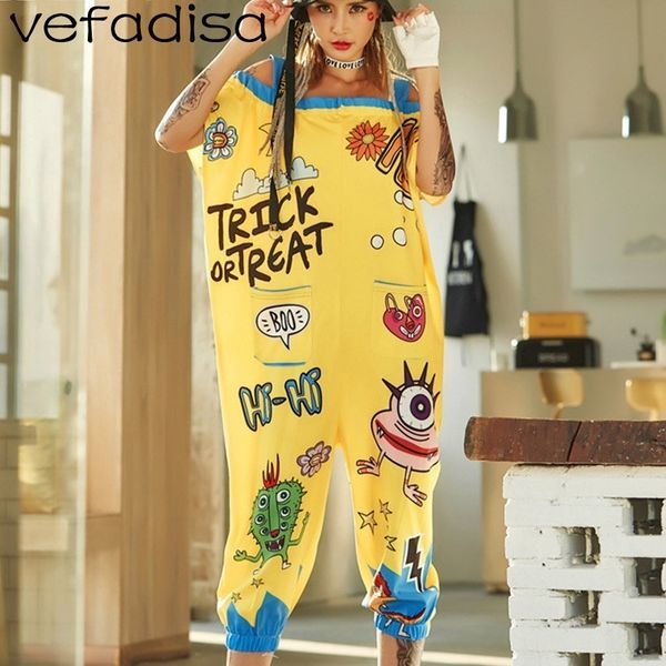 vefadisa drop-shoulder jumpsuits women cartoon print jumpsuits women casual playsuit yellow romper calf-length pants zld810, Black;white
vefadisa drop-shoulder jumpsuits women cartoon print jumpsuits women casual playsuit yellow romper calf-length pants zld810, Black;white