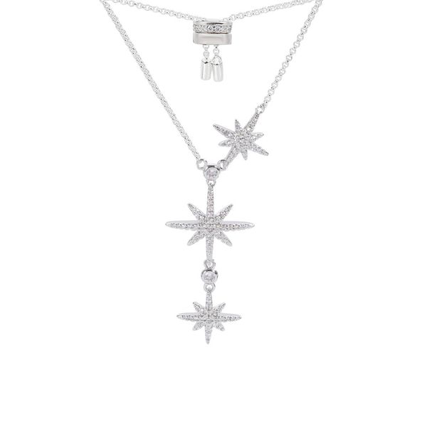 six stars necklace rainbow star pendant two stars three meteors necklace net red same women sweater chain adjustable
six stars necklace rainbow star pendant two stars three meteors necklace net red same women sweater chain adjustable