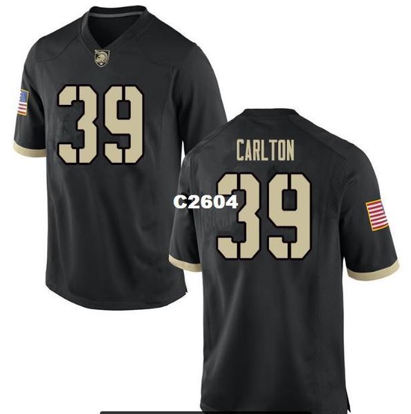 2019 new men army black knights carlton #39 real full embroidery college jersey size s-4xl or custom any name or number jersey, Black;red
2019 new men army black knights carlton #39 real full embroidery college jersey size s-4xl or custom any name or number jersey, Black;red