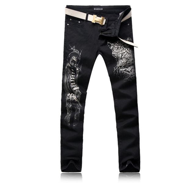 orinery size 28-38 leopard printed skinny jeans men fashion black denim pants mens clothes long trousers, Blue
orinery size 28-38 leopard printed skinny jeans men fashion black denim pants mens clothes long trousers, Blue