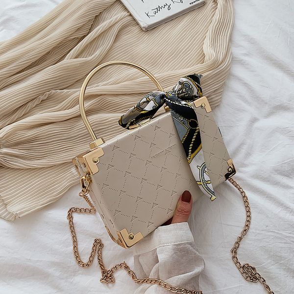 solid box shoulder bag with scarves for women fashion chain handle handbag shoulder purse ladies small messenger bags
solid box shoulder bag with scarves for women fashion chain handle handbag shoulder purse ladies small messenger bags