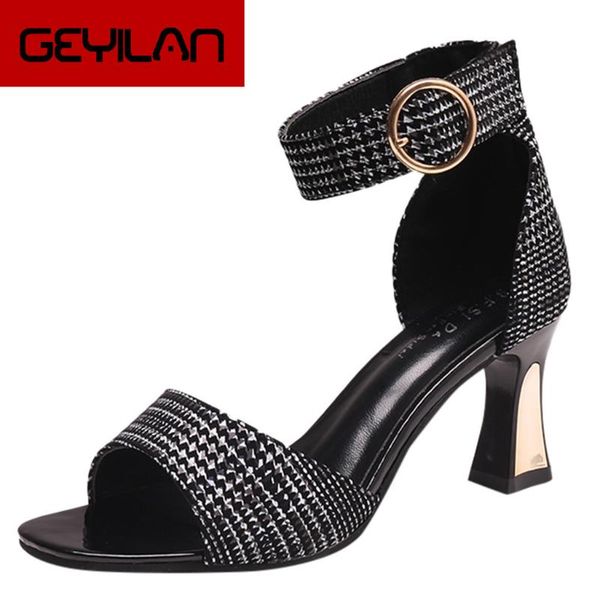 pumps thin heels shoes wedding party summer fashion lady word buckle with fish mouth thick with wild sandals high heels, Black
pumps thin heels shoes wedding party summer fashion lady word buckle with fish mouth thick with wild sandals high heels, Black